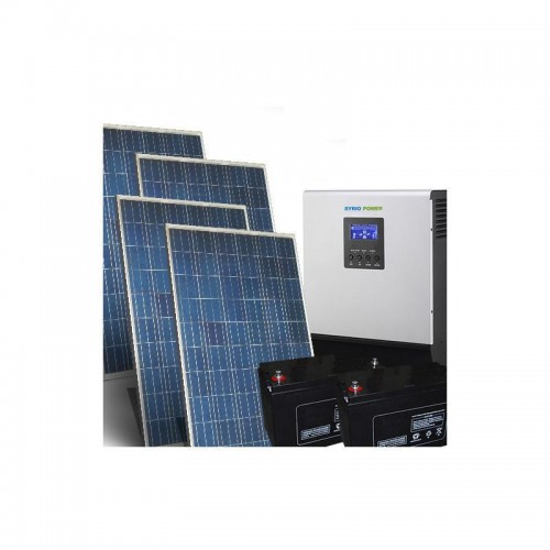 Kit Fotovoltaic Off-Grid 5.6Kw 24V Baterii AGM - Panouri Fotovoltaice