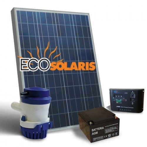 Kit Solar fotovoltaic Irigatie 32L/M 12V 20W mono - Panouri Fotovoltaice
