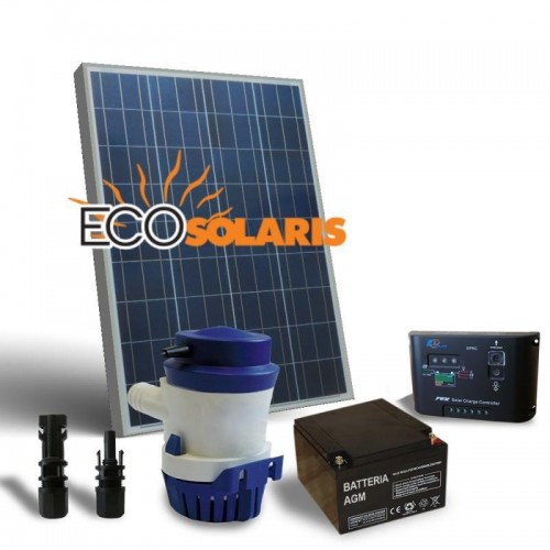 Kit Solar fotovoltaic Irigatie 63L/M 12V 50Wp - Panouri Fotovoltaice