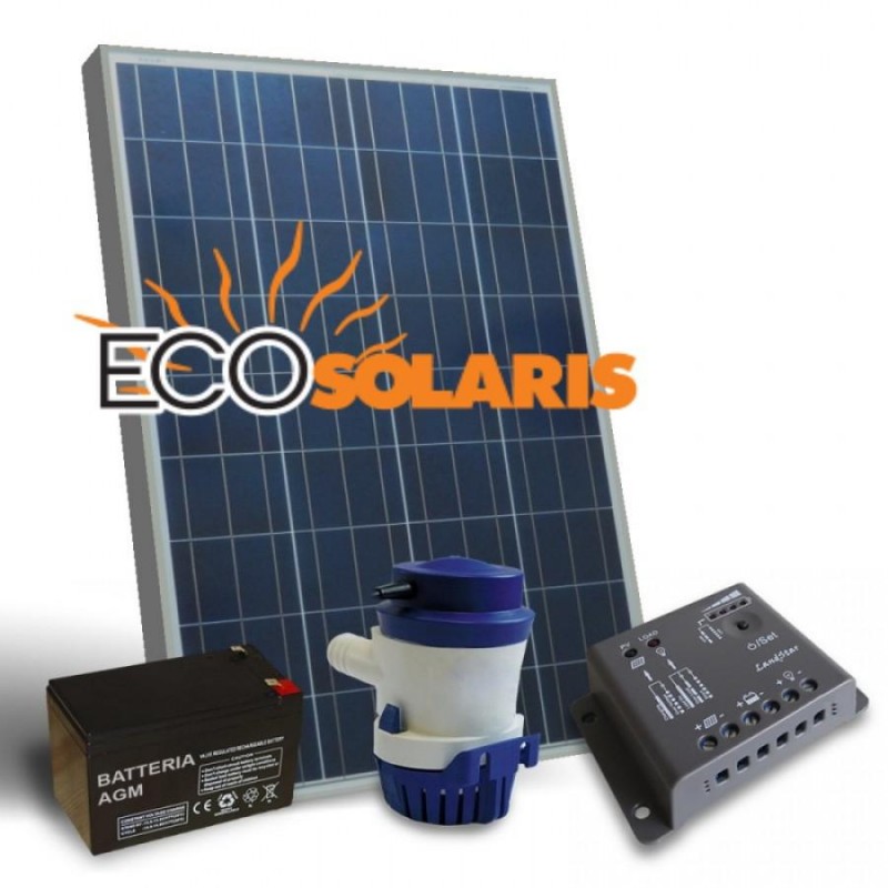 Kit solar fotovoltaic 12V pentru iaz Kit solar fotovoltaic 12V pentru iaz - Panouri Fotovoltaice