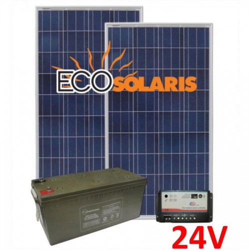 Kit solar fotovoltaic Off-Grid 1560Wp 24V 7800W/zi - Panouri Fotovoltaice