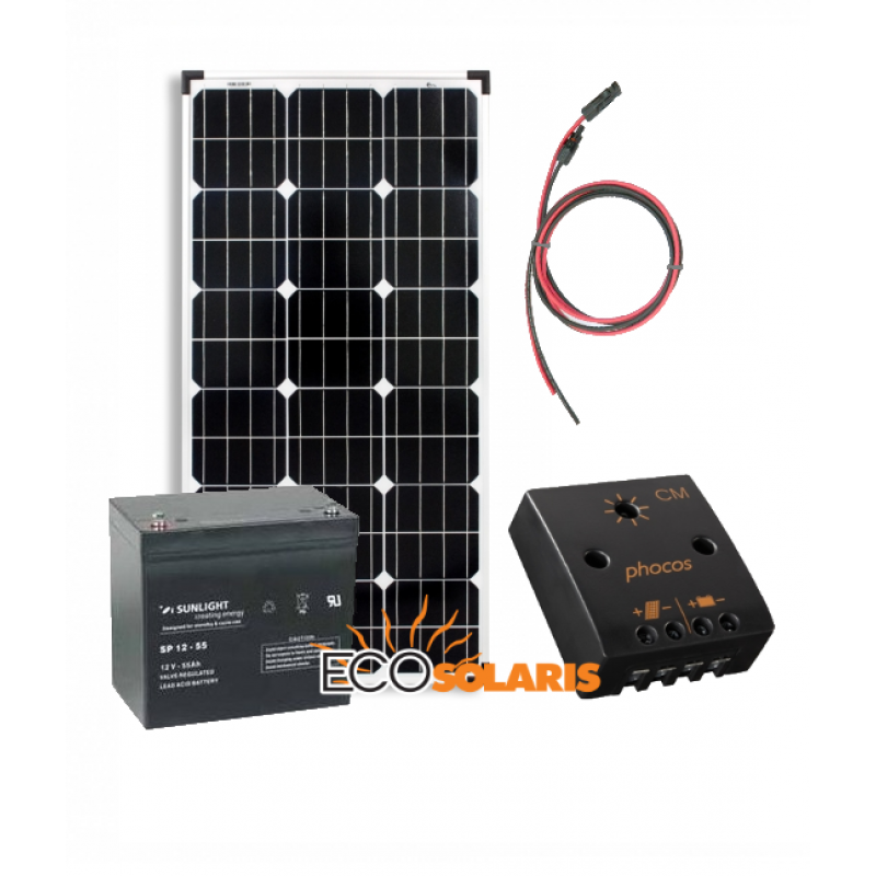 Kit solar fotovoltaic Off-Grid 160W/12V 960Wh/zi Kit solar fotovoltaic Off-Grid 160W/12V 960Wh/zi - Panouri Fotovoltaice