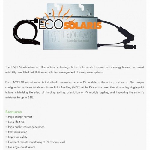 Mini Invertor on grid 250W - Panouri Fotovoltaice