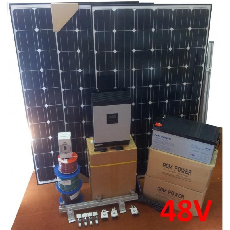 Sistem Solar Fotovoltaic Off-Grid Benq 5000Wp 48V 30Kw/zi Sistem Solar Fotovoltaic Off-Grid Benq 5000Wp 48V 30Kw/zi - Panouri Fotovoltaice