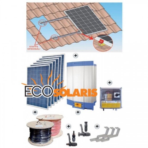 Kit On-Grid complet 2960Wh - Panouri Fotovoltaice