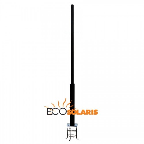 Stalp metalic vopsit 2.5m - Panouri Fotovoltaice